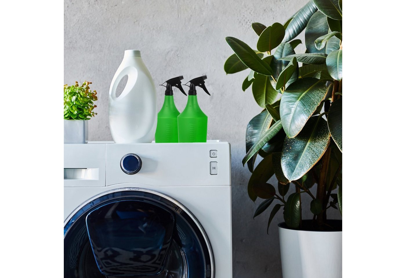 relaxdays Sprühflasche 1L Sprühflasche 2er Set, (2-tlg) – Bild 2 von 5