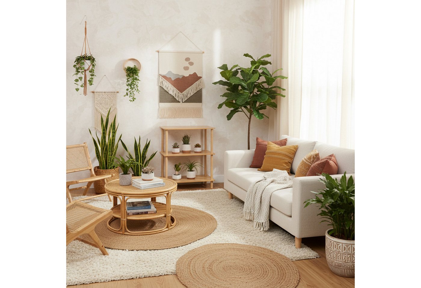 relaxdays Standregal mit 3 Ebenen, 1-tlg. – Bild 3 von 5
