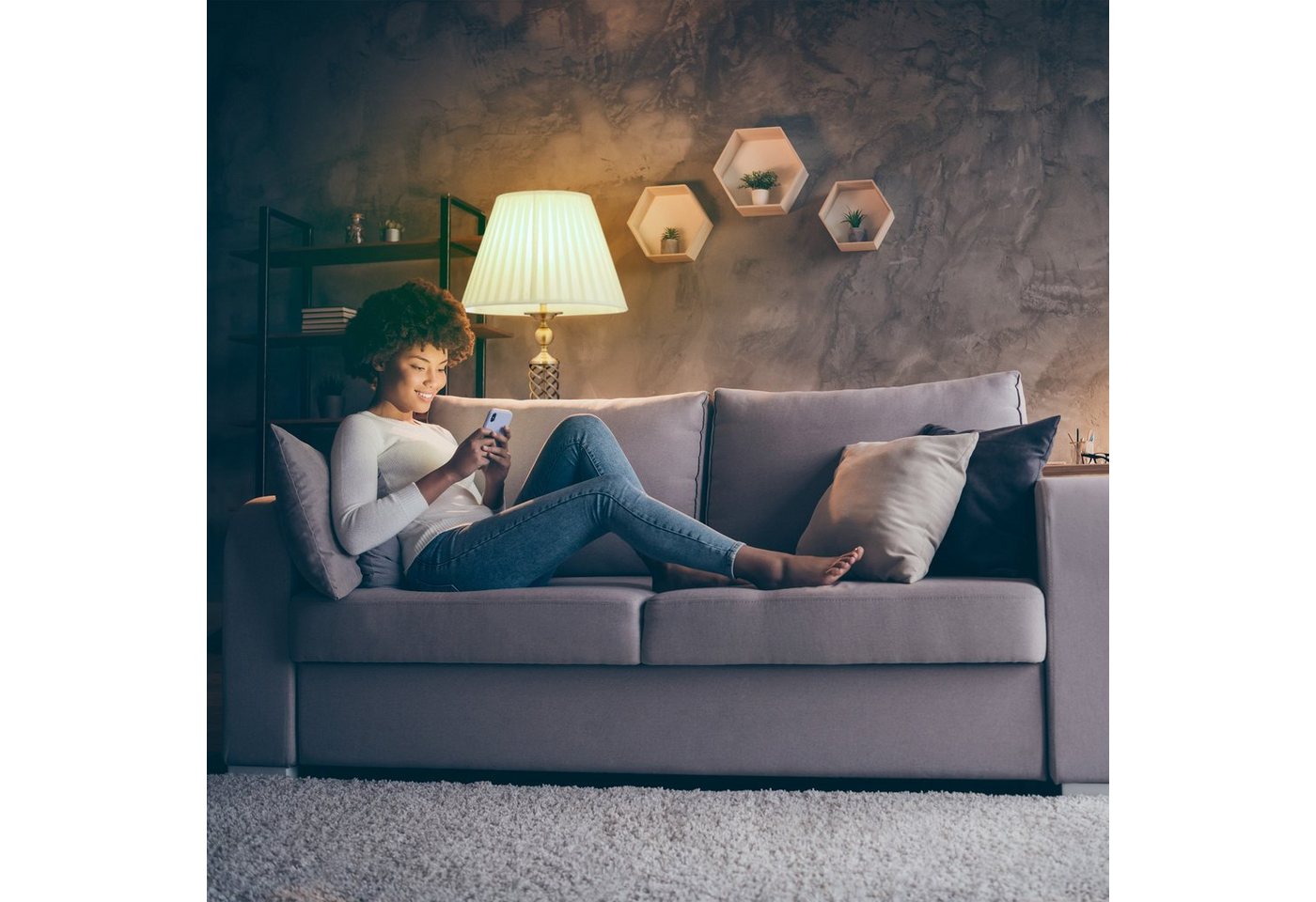 relaxdays Stehlampe antik, Ein-/Ausschalten per Fußschalter, E27-Fassung, max. 60 W (Leuchtmittel nicht enthalten) – Bild 3 von 5