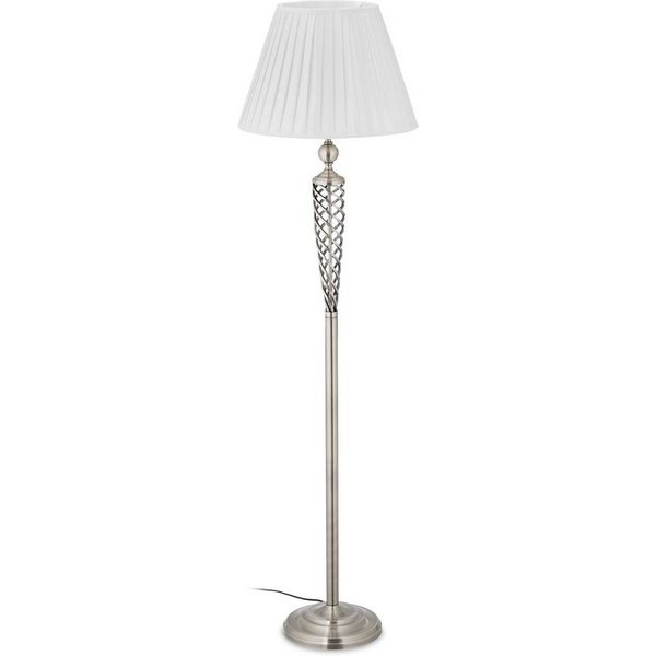 relaxdays Stehlampe antik, Stimmungsvolle Ambientebeleuchtung mit Trittschalter, E27 (max. 60 W), Leuchtmittel nicht enthalten