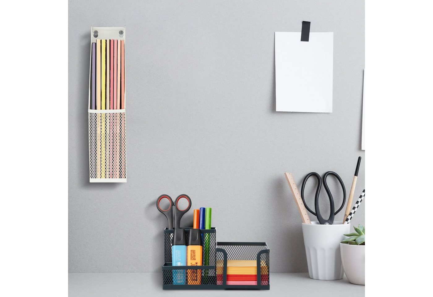 relaxdays Stehsammler Mesh-Design – Bild 5 von 5