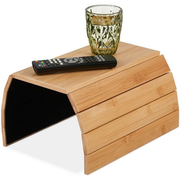 relaxdays Tablett Sofatablett Bambus, Bambus, (1-tlg)