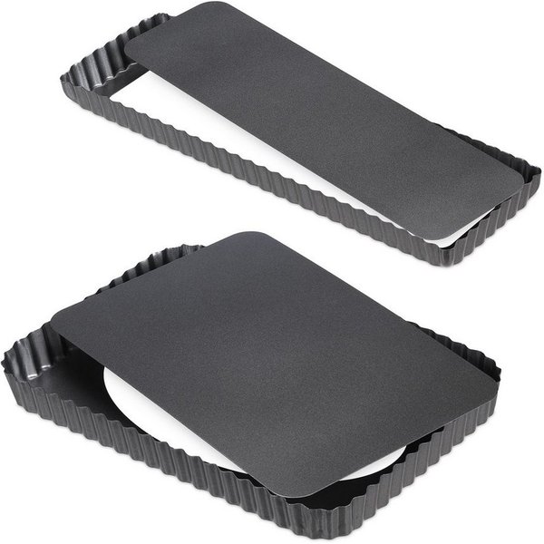 relaxdays Tarteform mit Hebeboden 2er Set, (2-tlg)