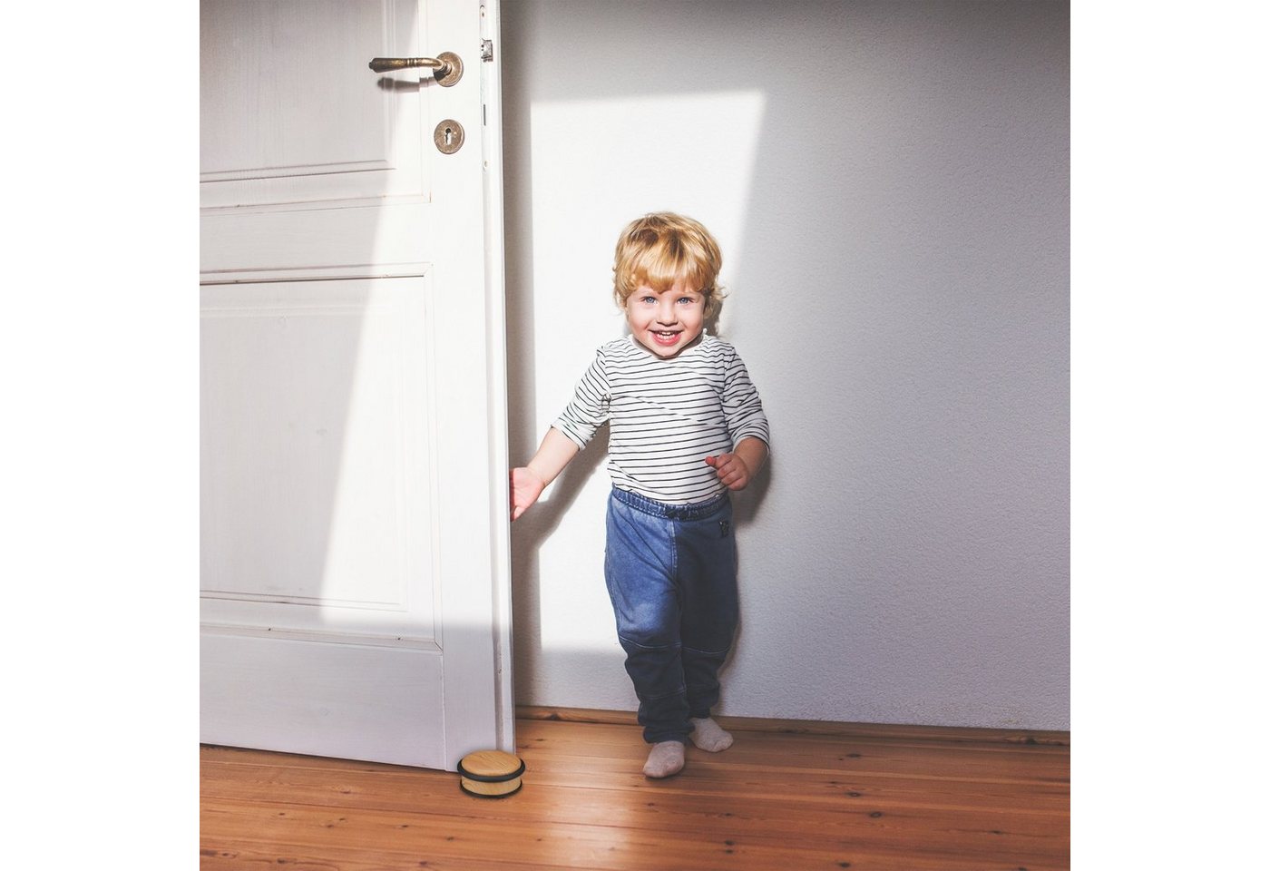 relaxdays Türstopper Holzoptik (1 St) – Bild 3 von 5