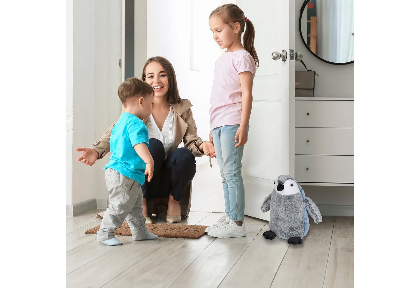 relaxdays Türstopper Pinguin (1 St) – Bild 3 von 5
