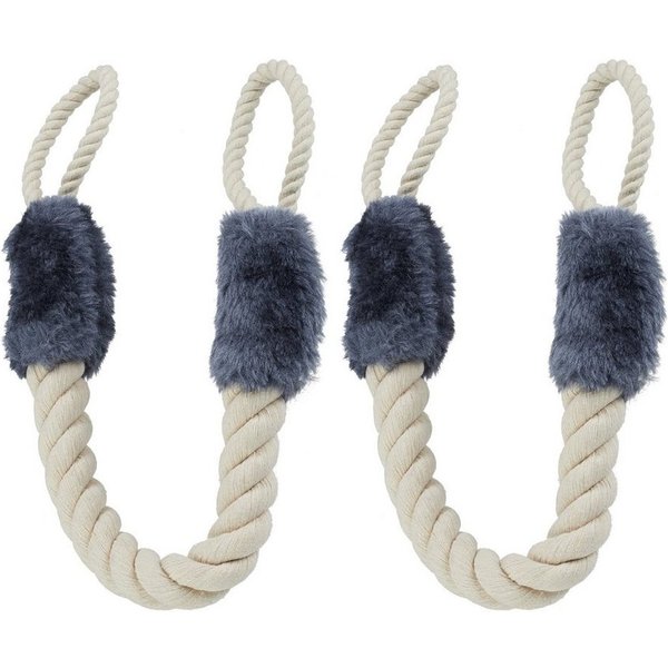 relaxdays Türstopper Türkordel Klemmschutz 2er Set (2 St)