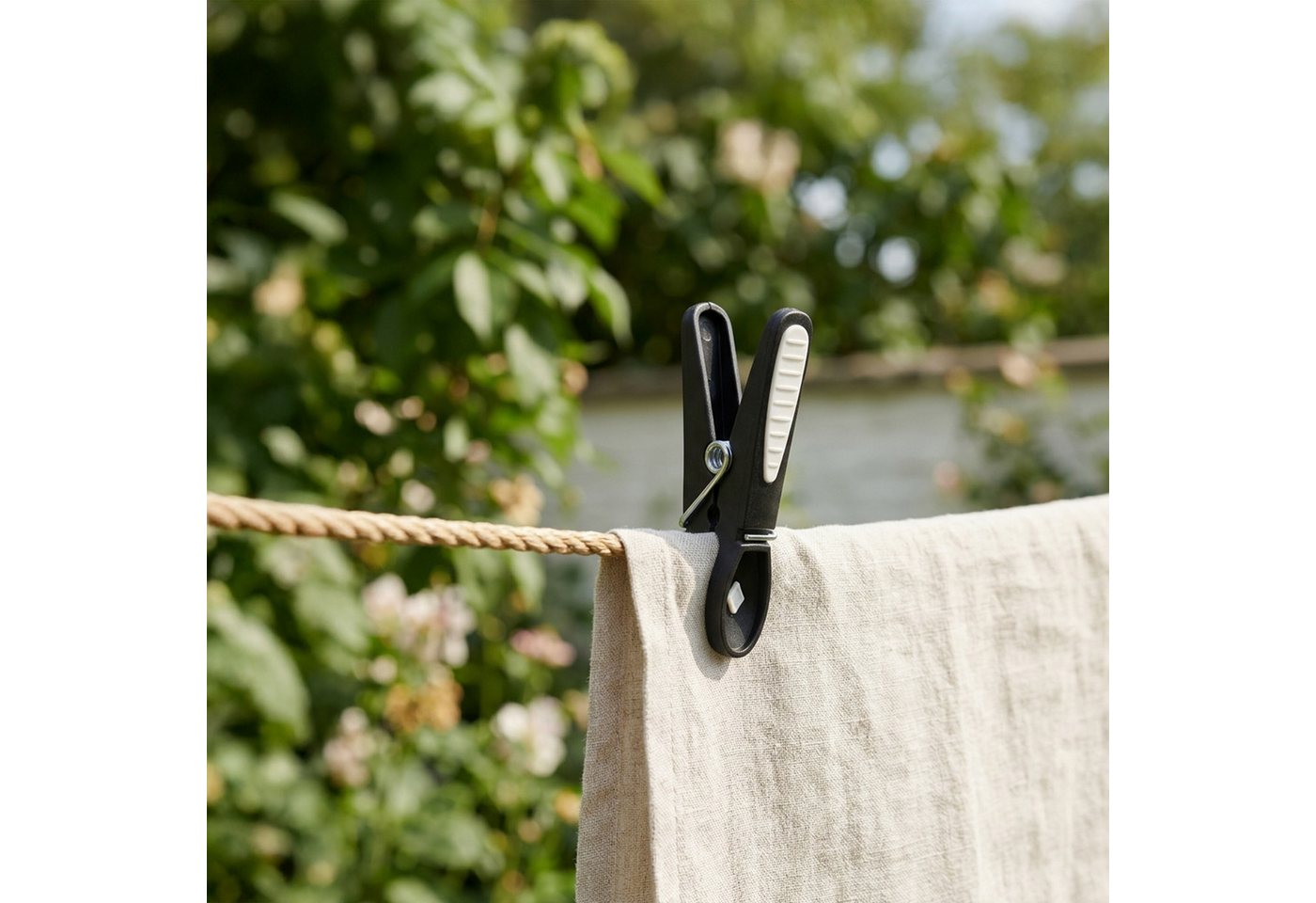 relaxdays Wäscheklammern Wäscheklammern Soft-Grip, 50er Pack – Bild 5 von 5
