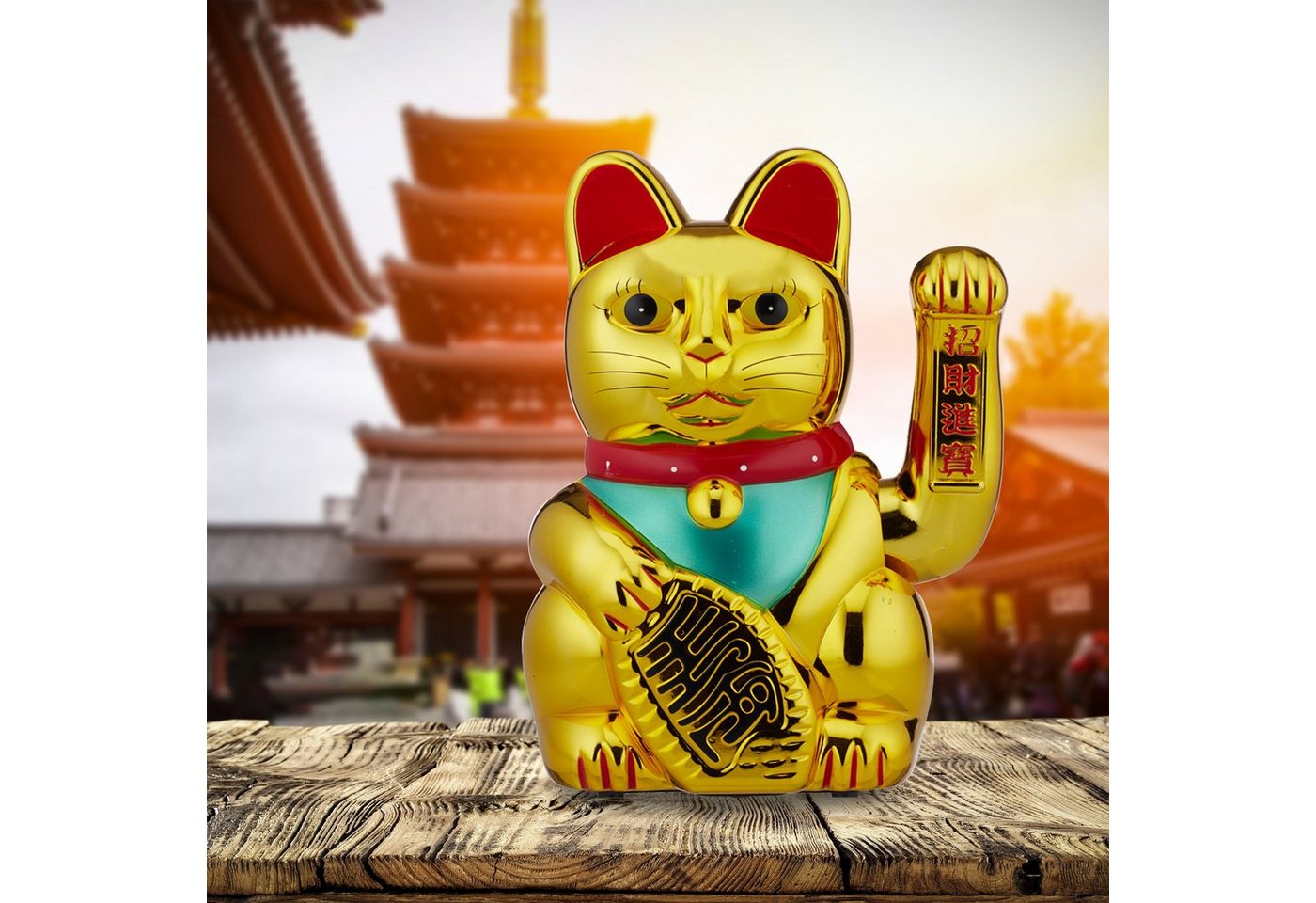relaxdays Winkekatze XXL (1 St) – Bild 5 von 5