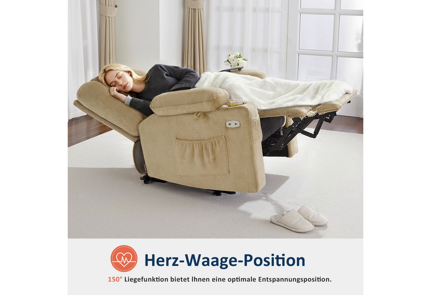 MCombo Relaxsessel M MCombo Relaxsessel mit Liegefunktion Fernsehsessel 7008 – Bild 4 von 5
