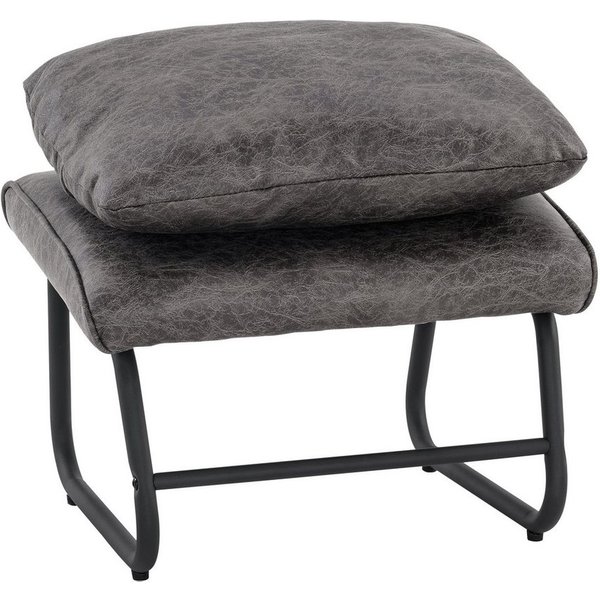 MCombo Relaxsessel MCombo Sessel mit/ohne Hocker, Retro mit Kissen, Mikrofaser, 4742, Mikrofaserstoff