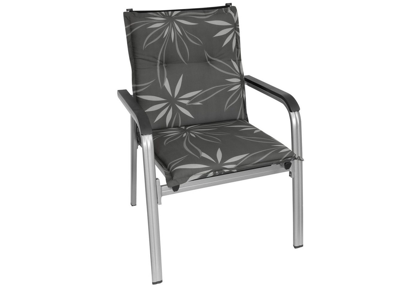 RelaxXL Polsterauflage Florence, Mittellehner-Gartenstuhlauflage 102x50x6cm Blumenmuster – Bild 2 von 5