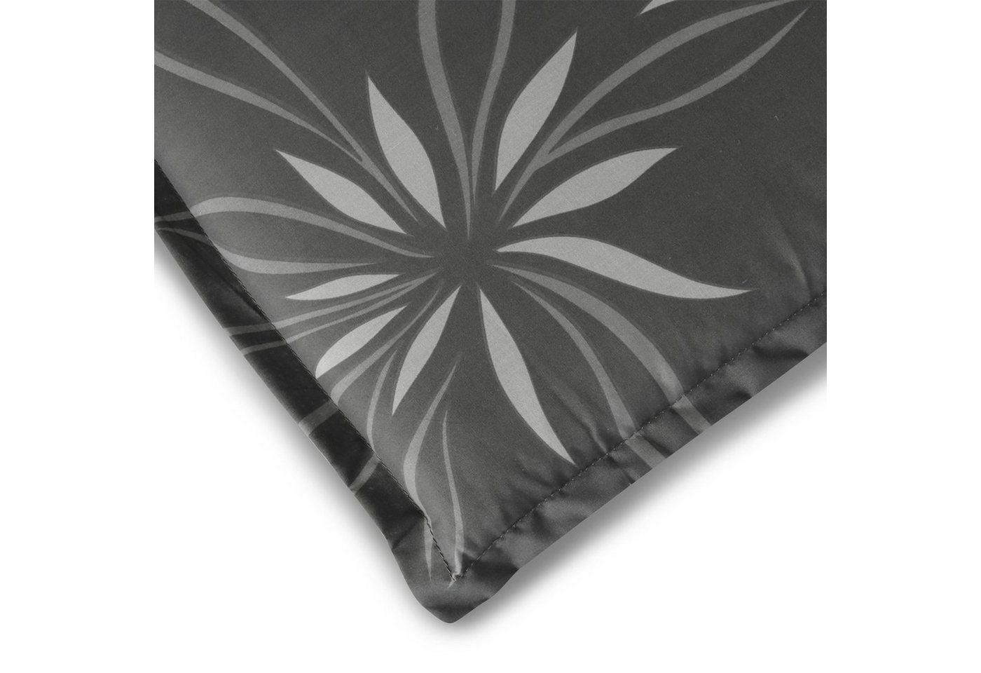 RelaxXL Polsterauflage Florence, Mittellehner-Gartenstuhlauflage 102x50x6cm Blumenmuster – Bild 5 von 5