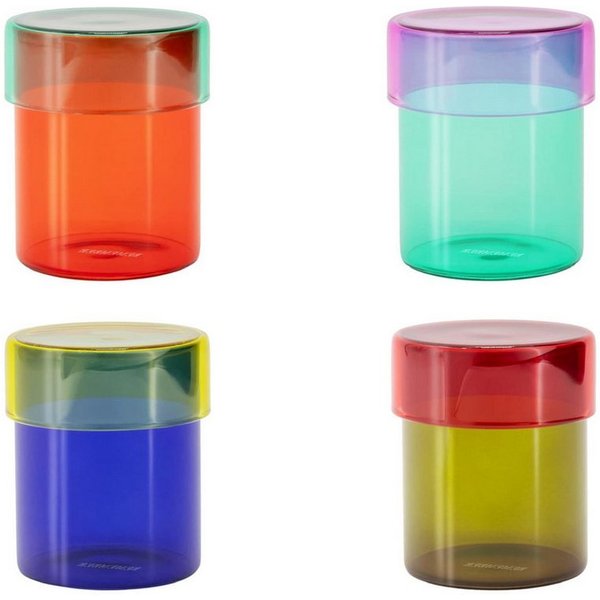 Remember Vorratsdose Cosima 4er Set, Glas, (4-tlg)