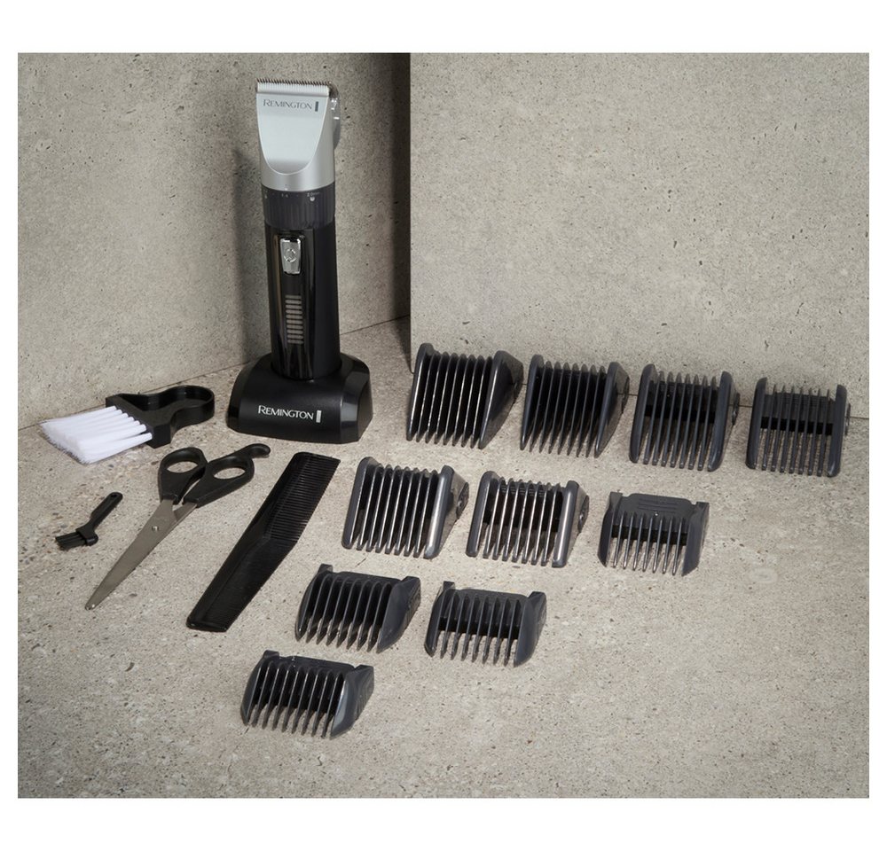 Remington Haarschneider Genius, HC5810 -, elektr. Haarschneider für Herren, Netz-/Akkubetrieb, Profi-Alukoffer – Bild 2 von 5