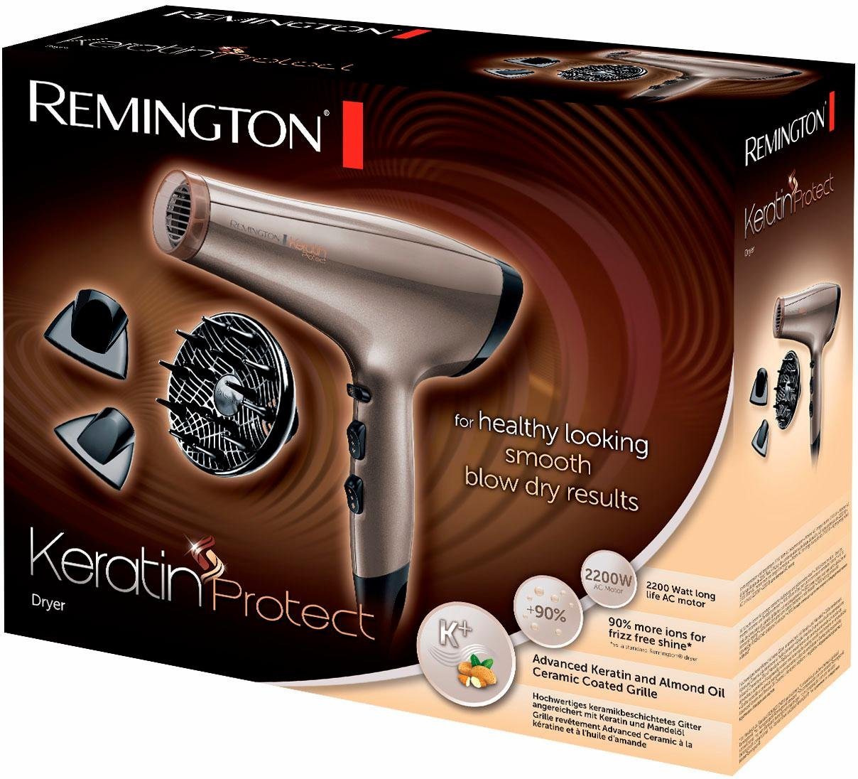Remington Haartrockner AC 8002, 2200 W, AC-Motor, Ionen-Generator – Bild 3 von 5