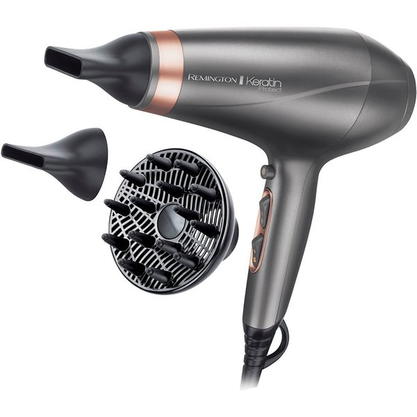 Remington Haartrockner AC8820 E51 Keratin Protect Dryer, 2200 W, Profi, mit Ionenpflege, Keratinbeschichtung, langlebigem AC-Motor