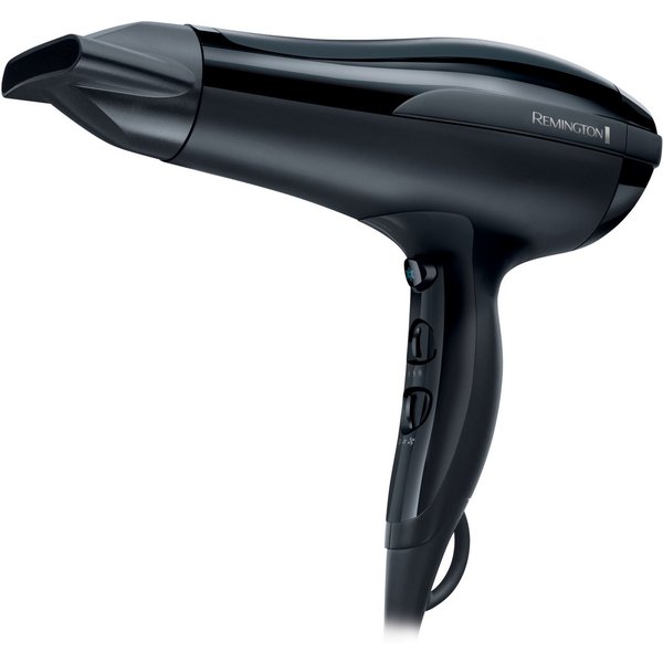 Remington Haartrockner D5210, 2200 W, mit Ionenpflege [leicht & leistungstark, Keramik-Ionen-Ring]