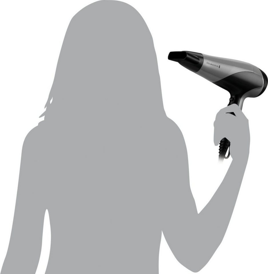 Remington Ionic-Haartrockner Ionic Dry 2200 D3190S, 2200 W, Schnelles, effizientes Styling, Ionenpflege, Stylingdüse & Diffusor – Bild 4 von 5