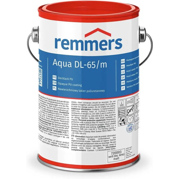 Remmers Holzlack Aqua DL-65-Decklack PU