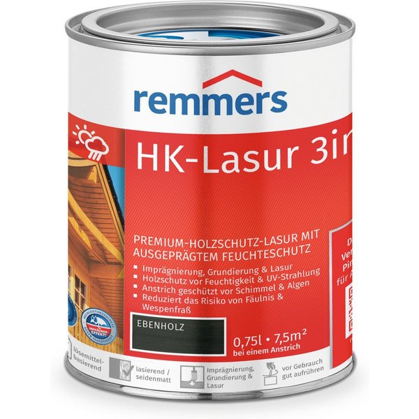 3in1 ebenholz, 750ml