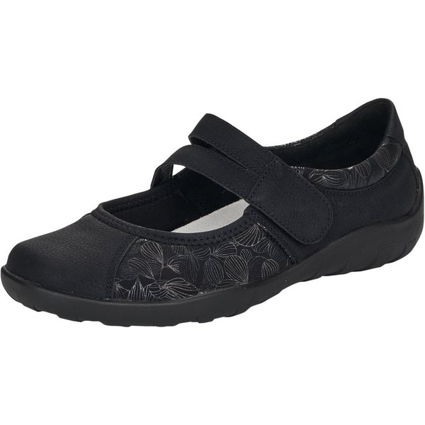 Remonte Ballerina Slipper, Schlupfschuh, Slip-On Sneaker mit dezenter Snake-Optik