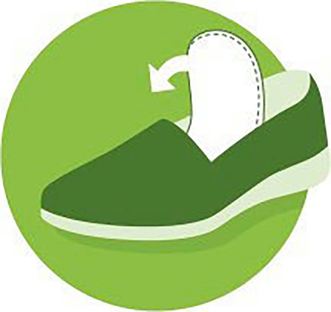 Remonte Ballerina Slipper, Schlupfschuh, Slip-On Sneaker mit dezenter Snake-Optik – Bild 5 von 5