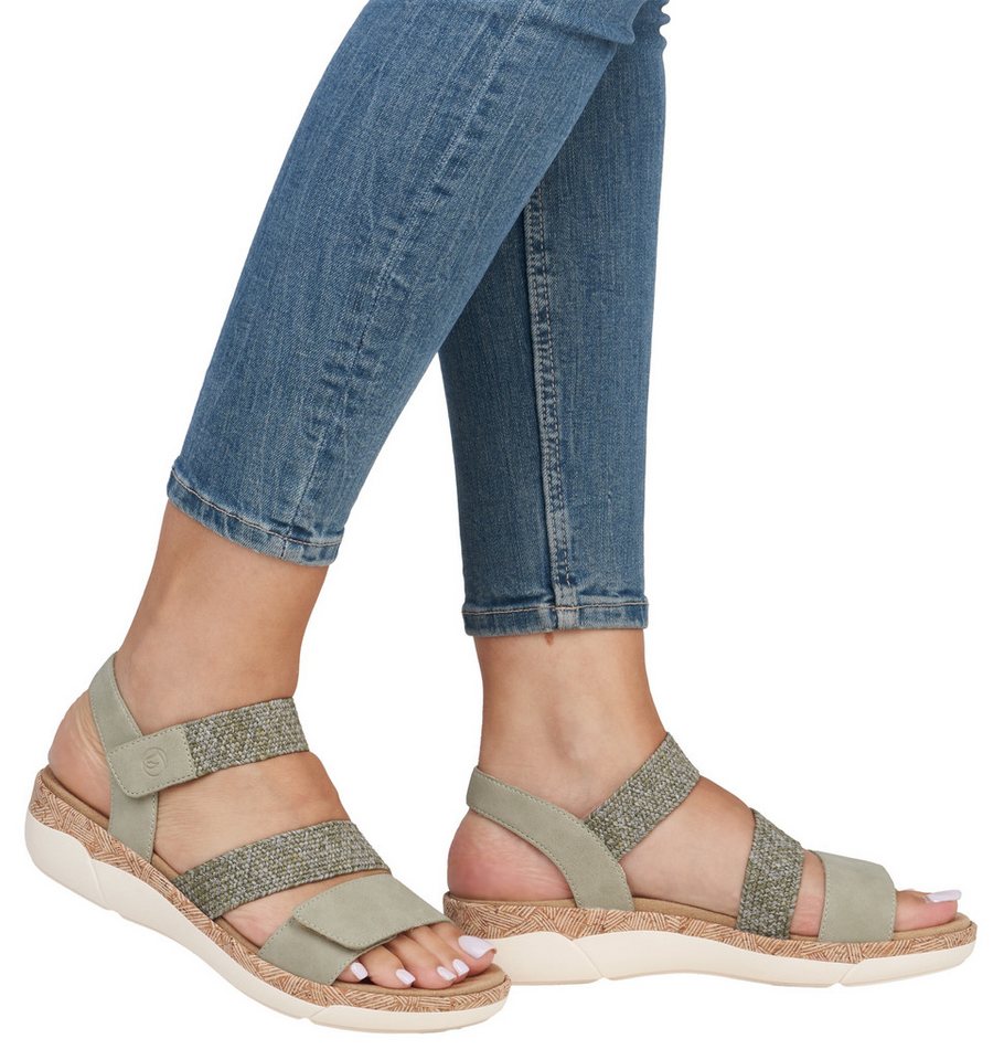 Remonte Keilsandalette Riemchensandale, Bequemschuh, Sommerschuh mit Soft-Fußbett – Bild 2 von 5