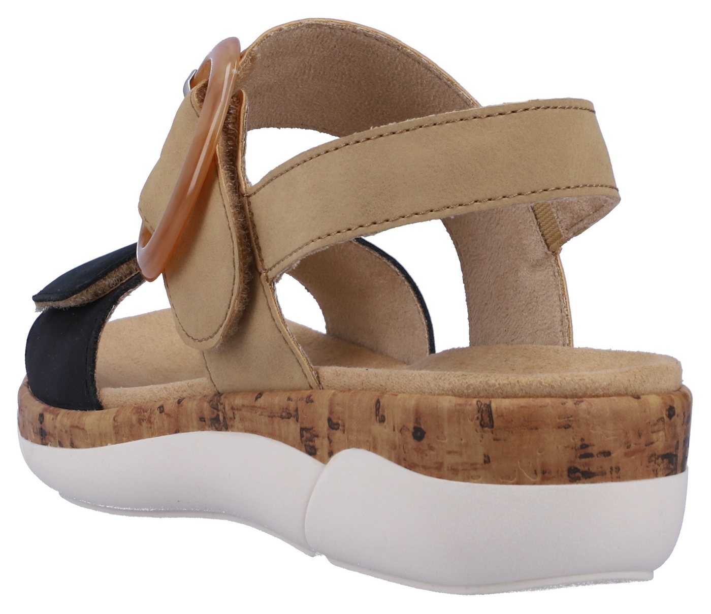 Remonte Keilsandalette Sommerschuh, Riemchensandale, praktische Klettverschlüsse – Bild 5 von 5