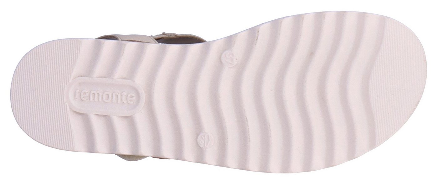 Remonte Keilsandalette Sommerschuh, Riemchensandale mit praktischen Klettverschlüssen – Bild 5 von 5