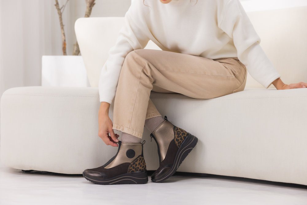 Remonte Keilsneaker Casual-Boots, Stiefelette, Plateauboots mit Lite´n Soft Ausstattung – Bild 2 von 5