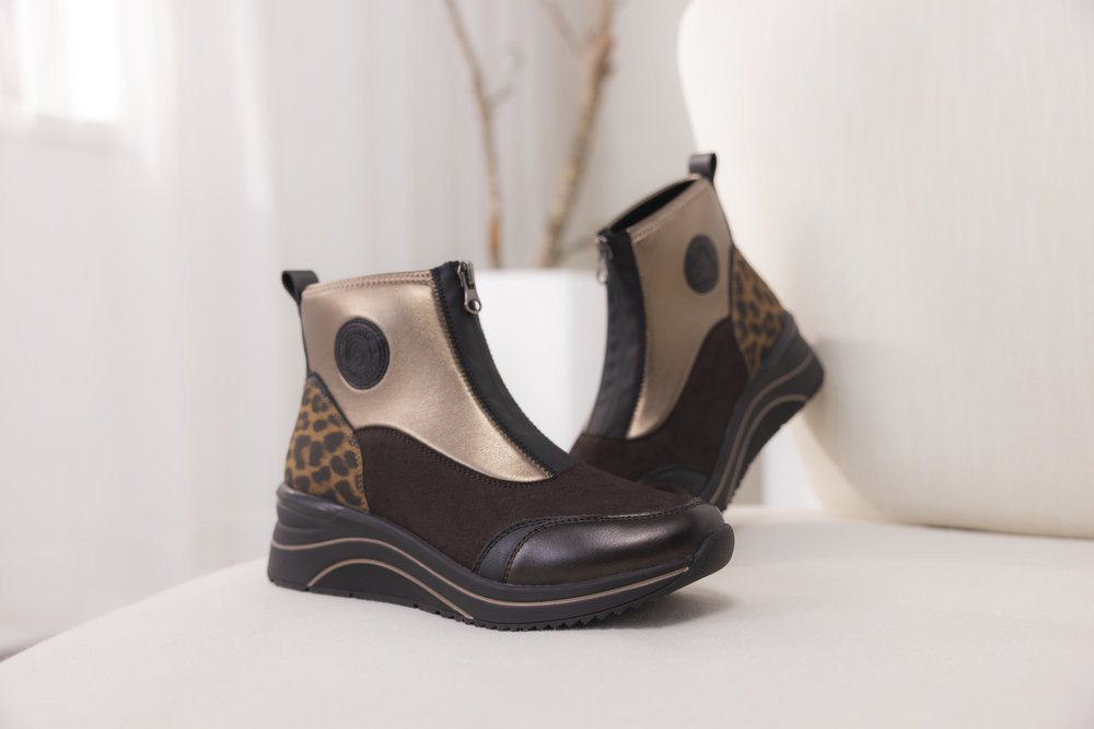 Remonte Keilsneaker Casual-Boots, Stiefelette, Plateauboots mit Lite´n Soft Ausstattung – Bild 3 von 5