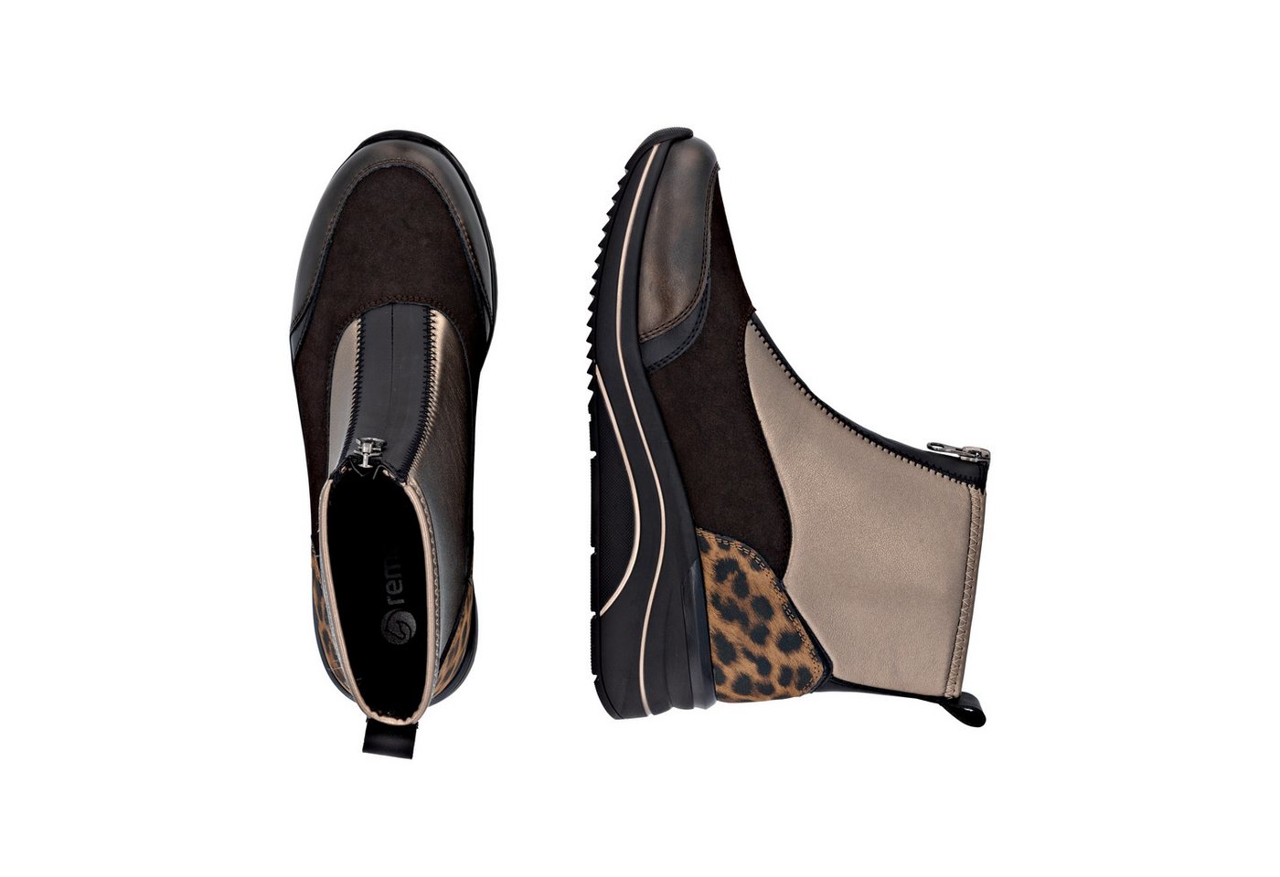 Remonte Keilsneaker Casual-Boots, Stiefelette, Plateauboots mit Lite´n Soft Ausstattung – Bild 5 von 5