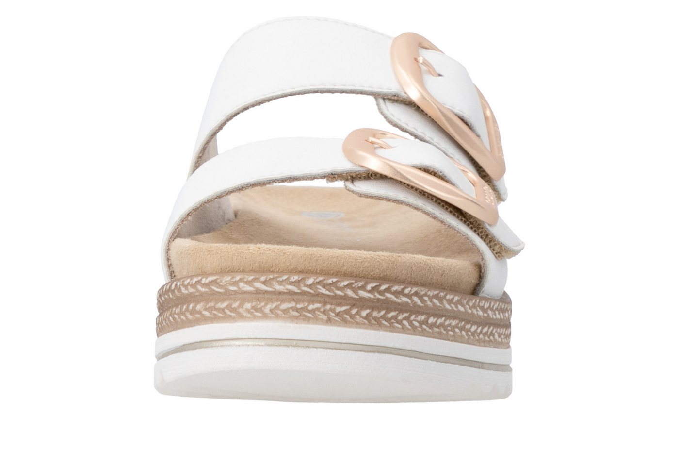 Remonte Pantolette Hausschuh, Sommerschuh, Klettschuh mit Lite´n Soft-Ausstattung – Bild 4 von 5