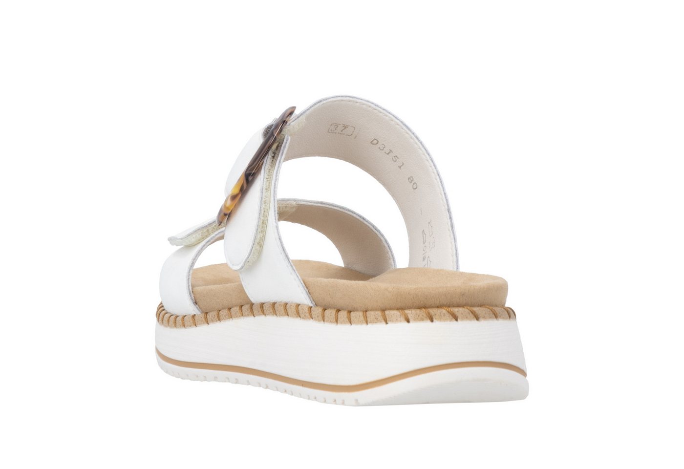Remonte Pantolette Sommerschuh, Hausschuh mit praktischen Klettverschlüssen – Bild 2 von 5