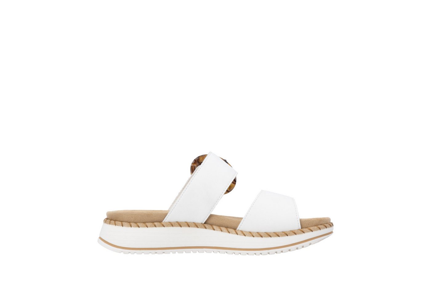 Remonte Pantolette Sommerschuh, Hausschuh mit praktischen Klettverschlüssen – Bild 5 von 5