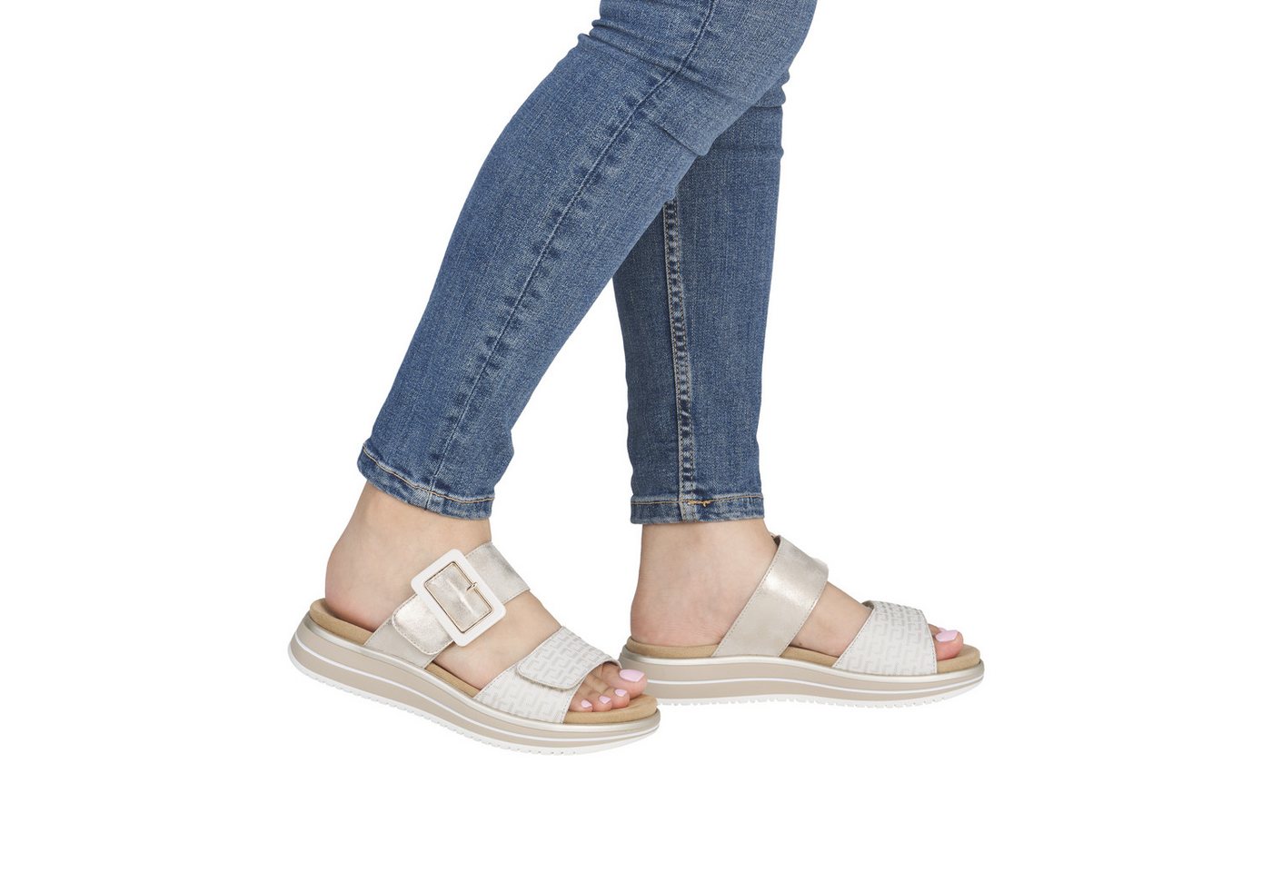 Remonte Pantolette Sommerschuh, Strandschuh, Schlappen mit Lite´n Soft-Ausstattung – Bild 2 von 5