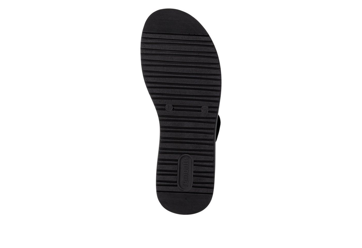 Remonte Plateausandale Sommerschuh, Sandalette mit Softfußbett und zwei Klettverschlüssen – Bild 3 von 5