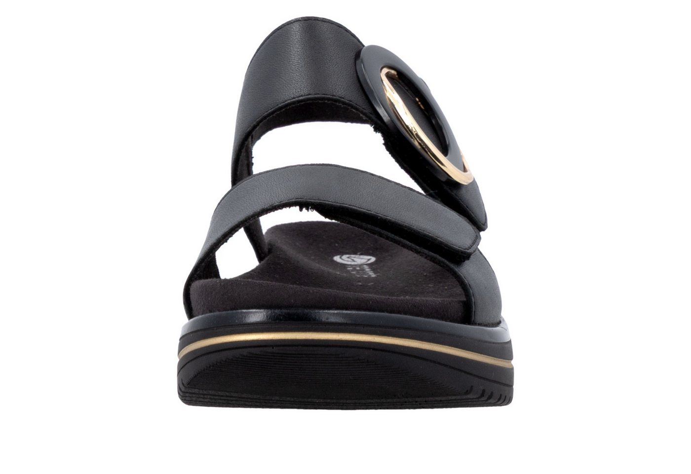 Remonte Plateausandale Sommerschuh, Sandalette mit Softfußbett und zwei Klettverschlüssen – Bild 4 von 5