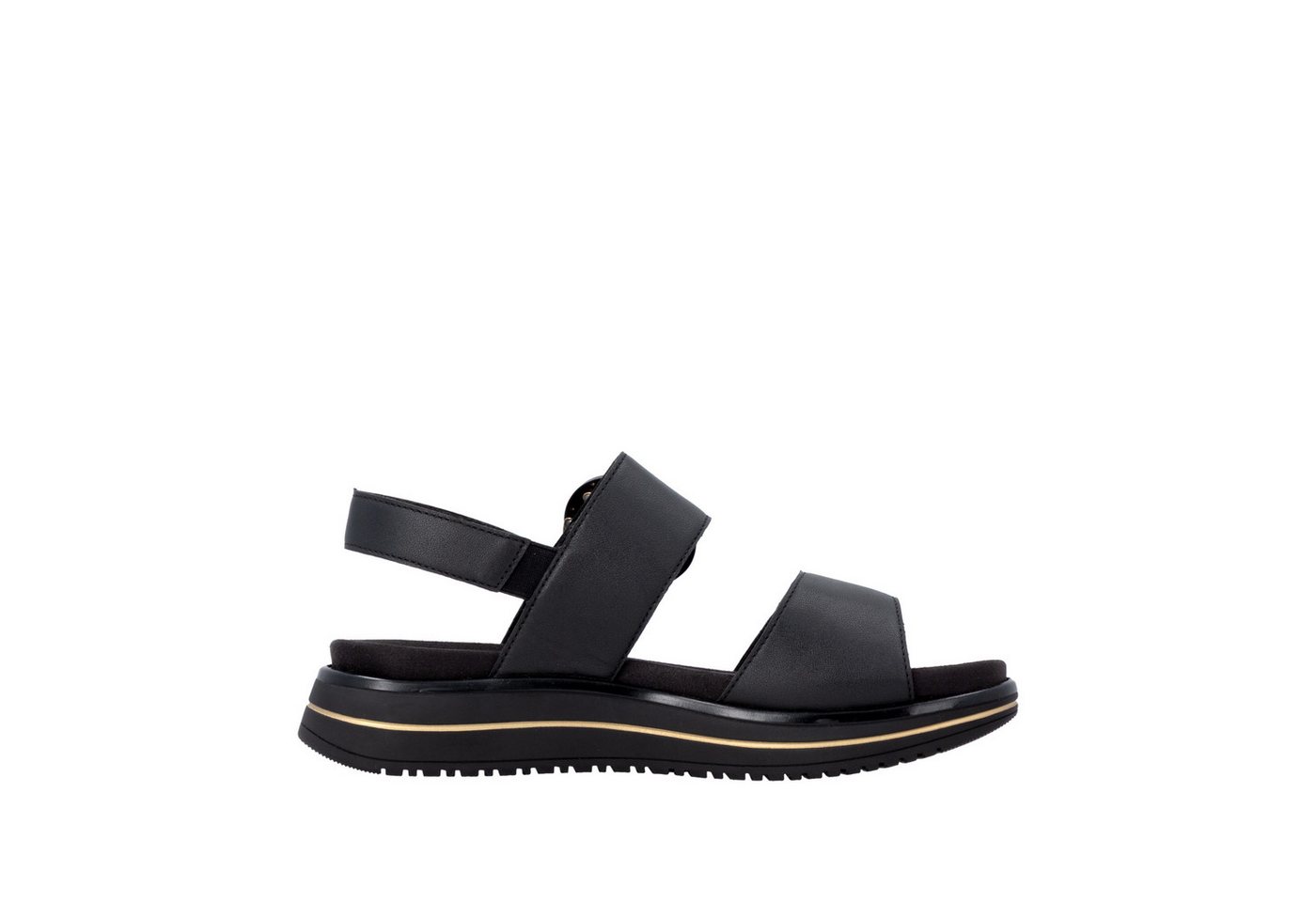 Remonte Plateausandale Sommerschuh, Sandalette mit Softfußbett und zwei Klettverschlüssen – Bild 5 von 5
