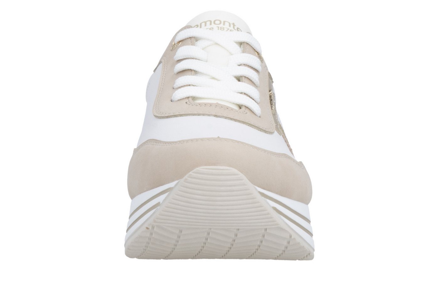 Remonte Plateausneaker Halbschuh, Schnürschuh mit Metallicdetails und Softfußbett – Bild 4 von 5