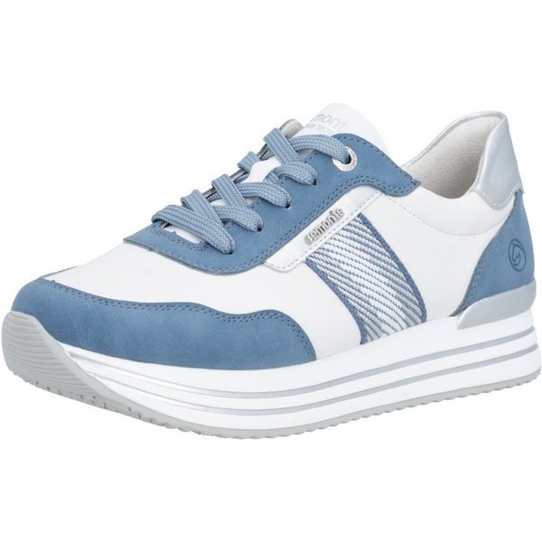 Remonte Plateausneaker Halbschuh, Schnürschuh mit Metallicdetails und Softfußbett