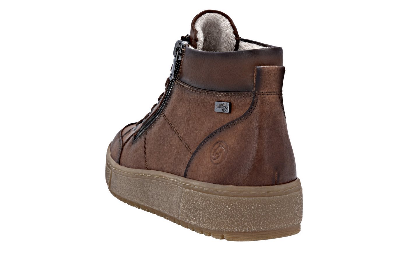 Remonte Plateausneaker Winterstiefelette, Casual Boots mit wasserabweisender TEX-Membran – Bild 4 von 5