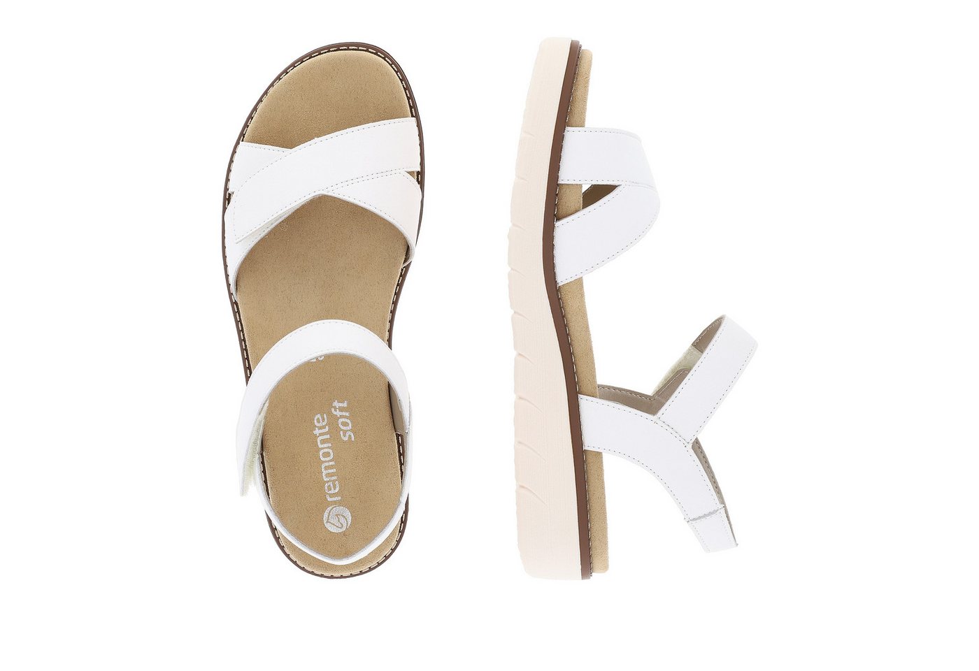 Remonte Riemchensandale, Plateau, Sommerschuh, Sandalette mit Lite ´n Soft Ausstattung – Bild 5 von 5