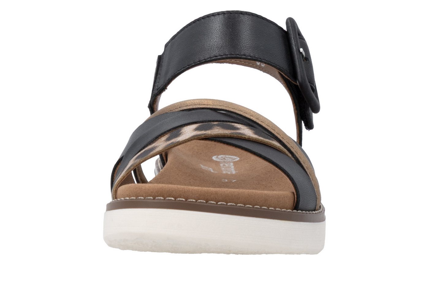 Remonte Sandale Sommerschuh, Sandalette mit Softfußbett und Klettverschluss – Bild 4 von 5