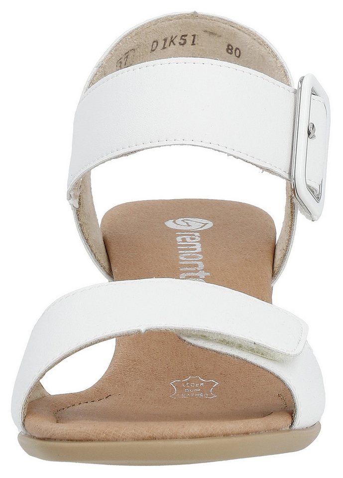 Remonte Sandalette, Blockabsatz, Sommerschuh, Sandale, Abendschuh mit Klettverschluss – Bild 5 von 5