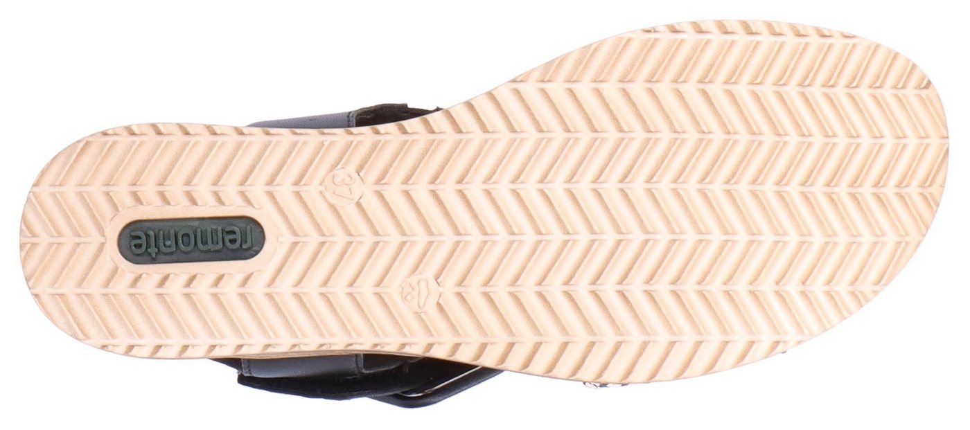 Remonte Sandalette Sommerschuh, Sandale, Bequemschuh mit Klett unter der Zierschnalle – Bild 3 von 5