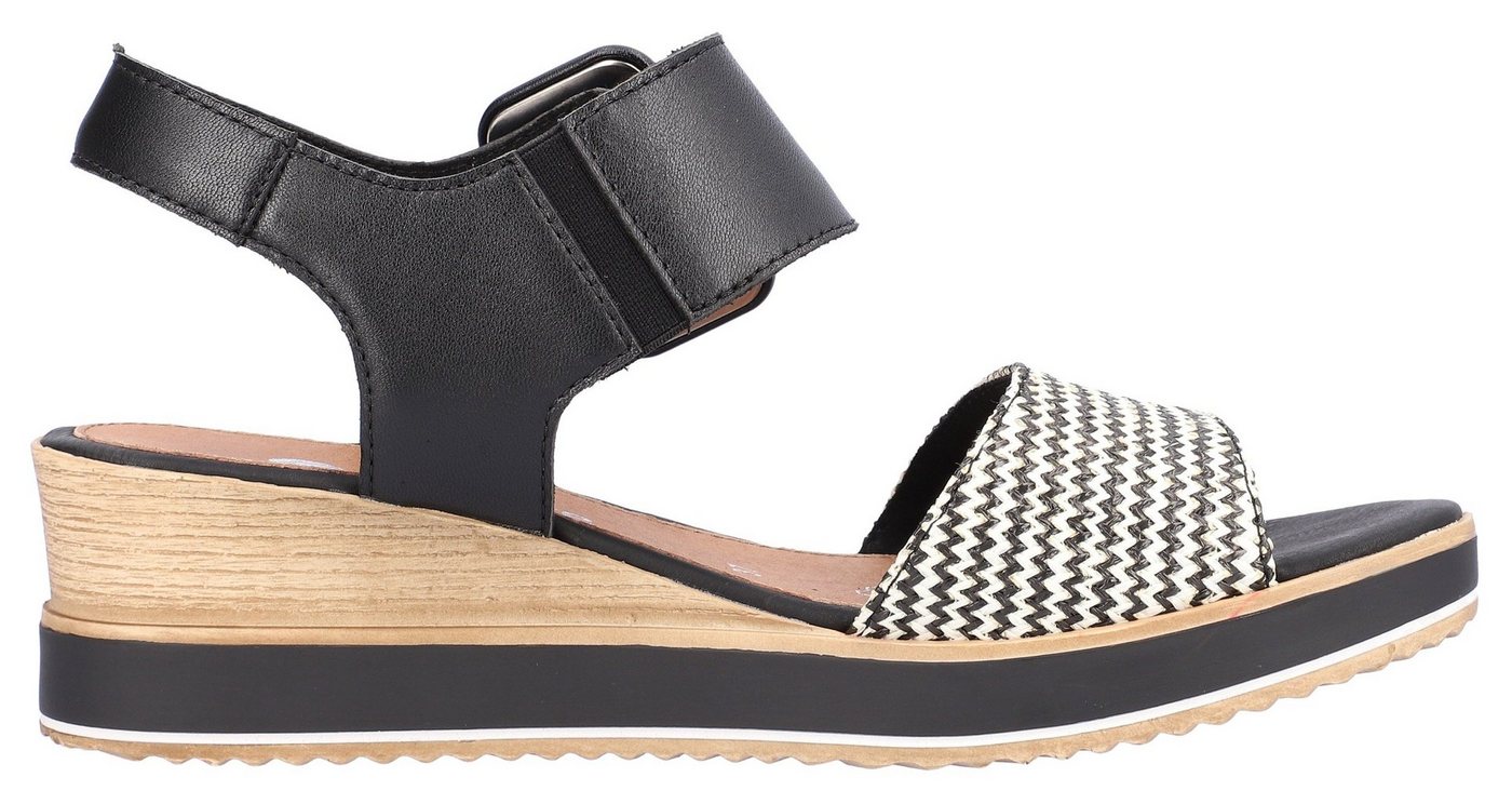 Remonte Sandalette Sommerschuh, Sandale, Bequemschuh mit Klett unter der Zierschnalle – Bild 5 von 5