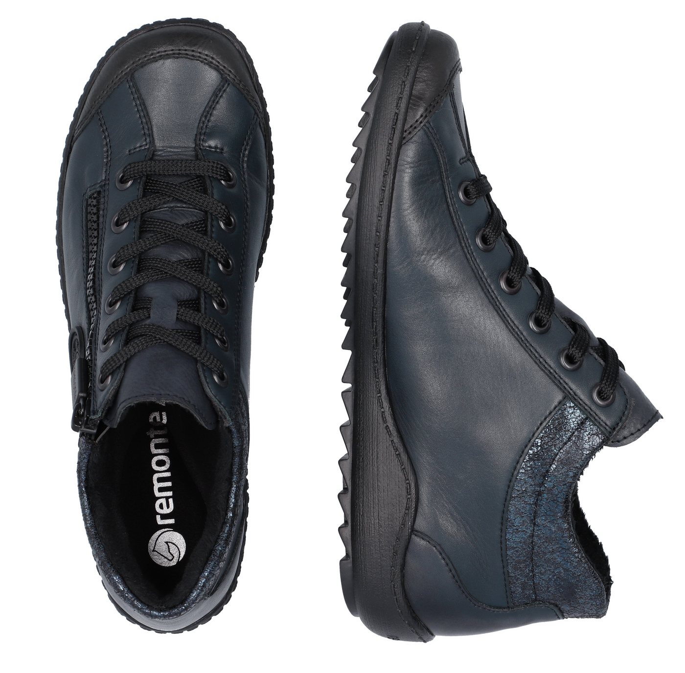 Remonte Schnürboots, Flats, Komfortschuh, Boots mit seitlichem Reißverschluss – Bild 3 von 5