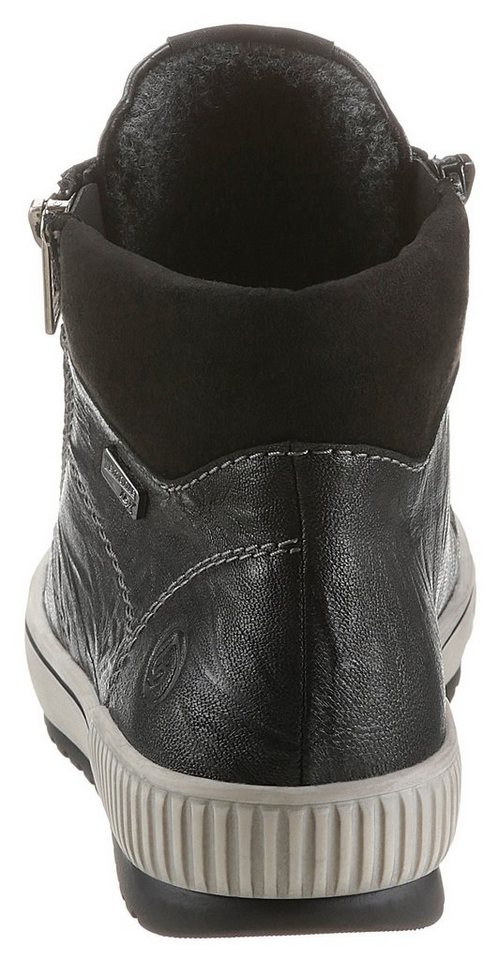 Remonte Schnürboots, Plateau, Schnürstiefelette, Boots in Crash-Optik – Bild 3 von 5