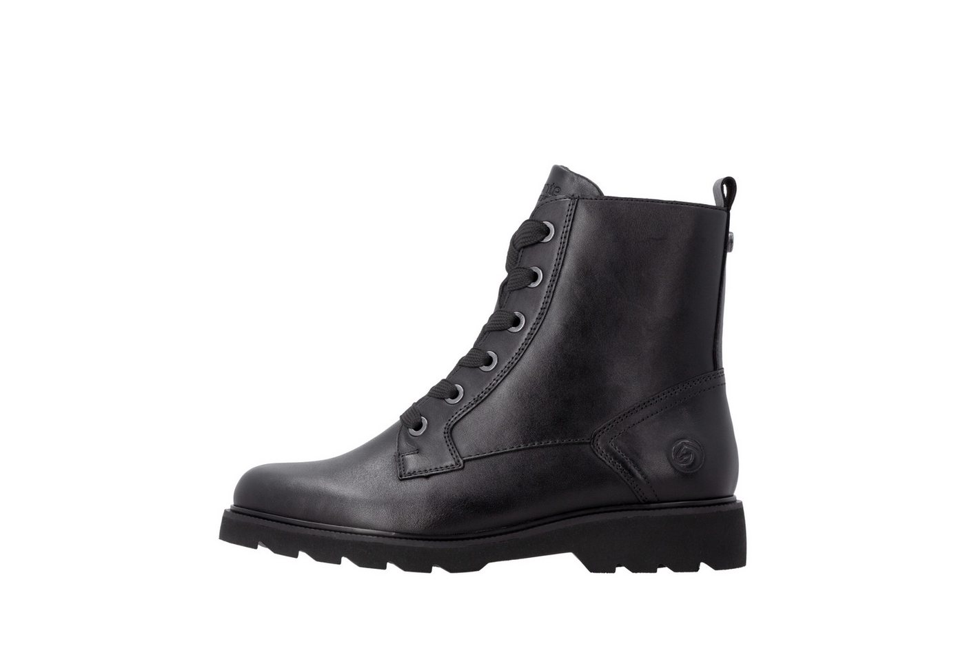 Remonte Schnürboots Schnürstiefelette, Profilsohle, Blockabsatz – Bild 4 von 5